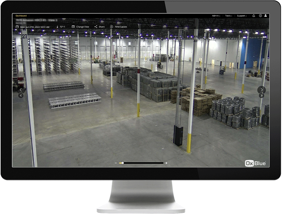 Construction Cameras for Warehouse and Distribution